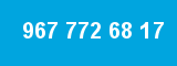 967 772 68 17